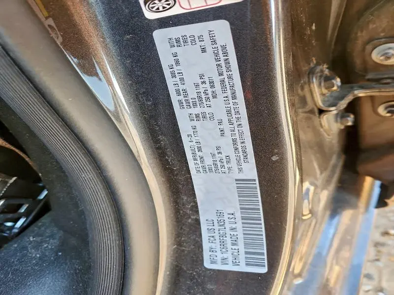 2020 RAM 1500 BIG HORN/LONE STAR  