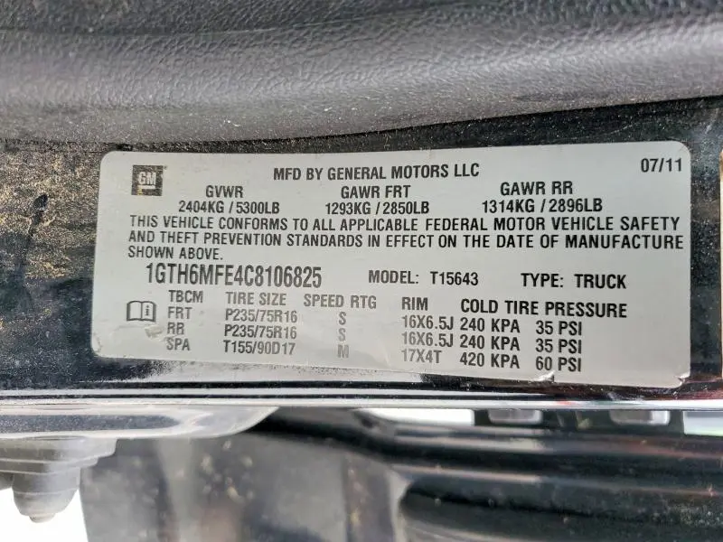 2012 GMC CANYON SLE  