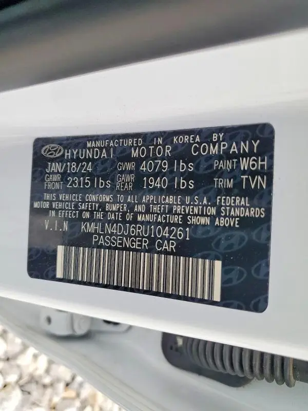 2024 HYUNDAI ELANTRA LIMITED  