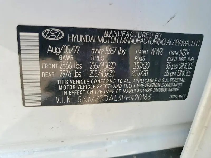 2023 HYUNDAI SANTA FE CALLIGRAPHY  