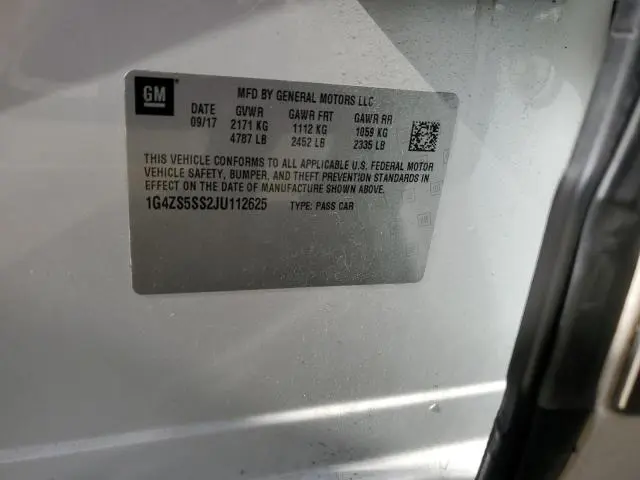 2018 BUICK LACROSSE PREMIUM  