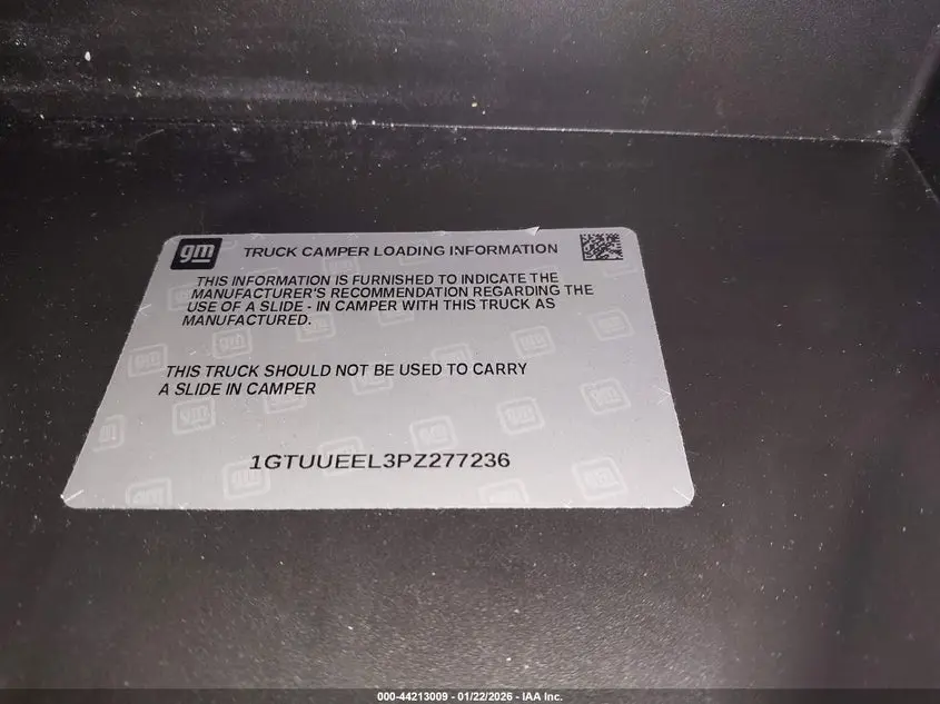 2023 GMC SIERRA 1500 4WD  SHORT BOX AT4