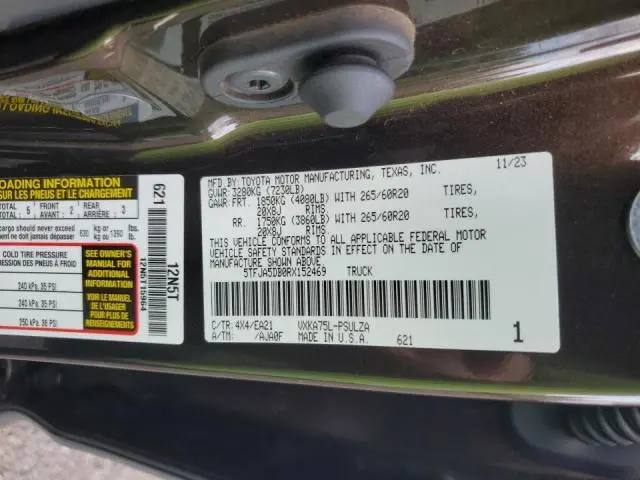 2024 TOYOTA TUNDRA CREWMAX LIMITED  