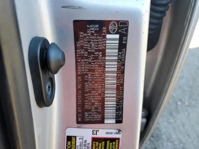 2010 TOYOTA COROLLA BASE  