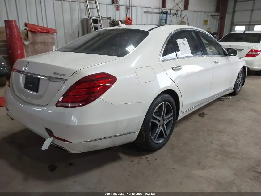 2016 MERCEDES-BENZ S 550 4MATIC