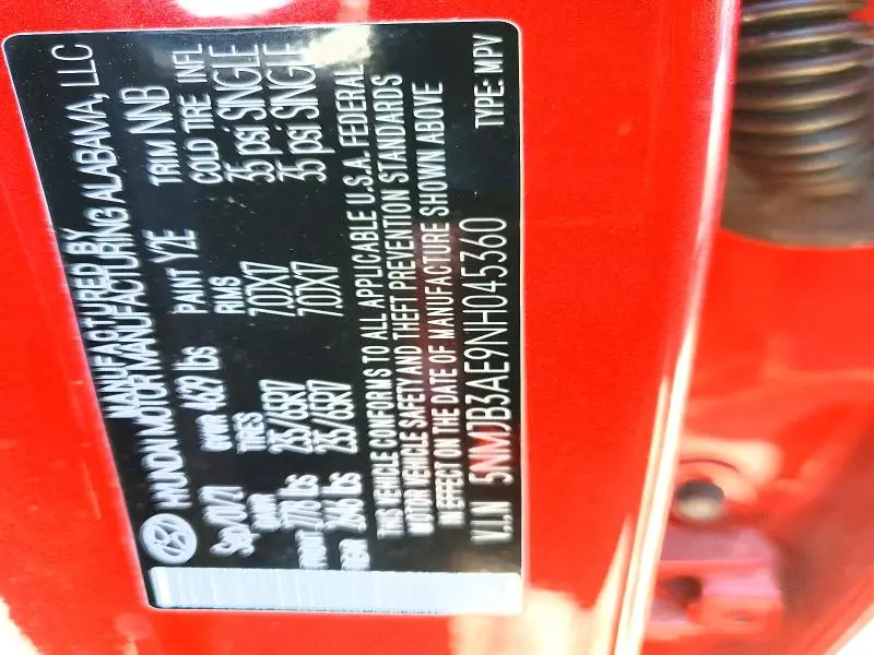 2022 HYUNDAI TUCSON SEL  