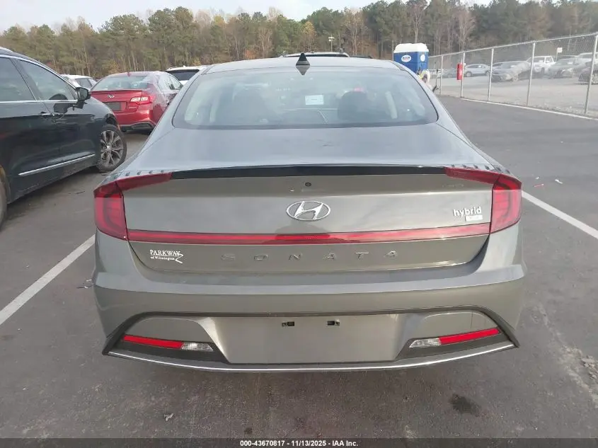 2023 HYUNDAI SONATA HYBRID BLUE