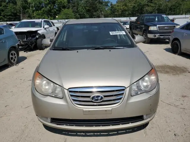 2010 HYUNDAI ELANTRA BLUE  