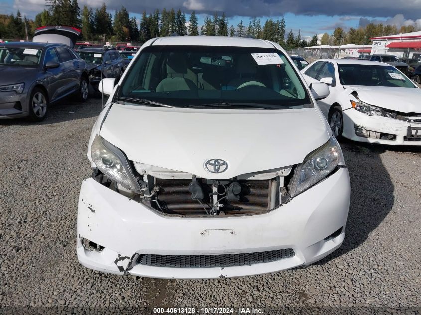 2013 TOYOTA SIENNA LE V6 8 PASSENGER