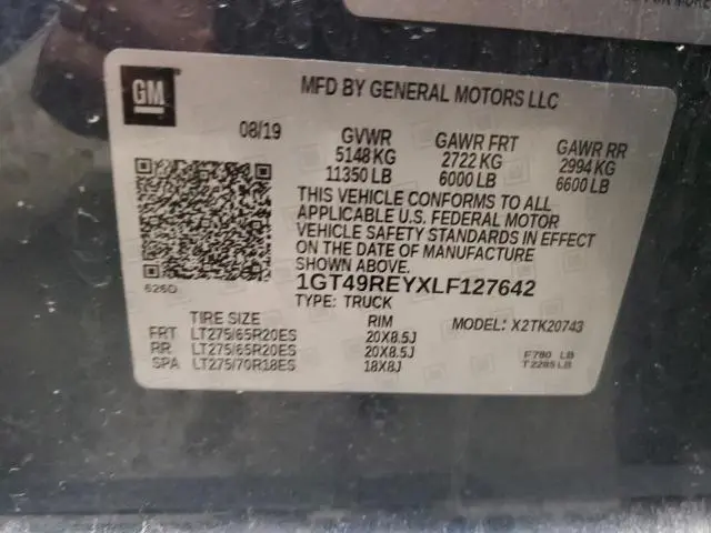 2020 GMC SIERRA K2500 DENALI  