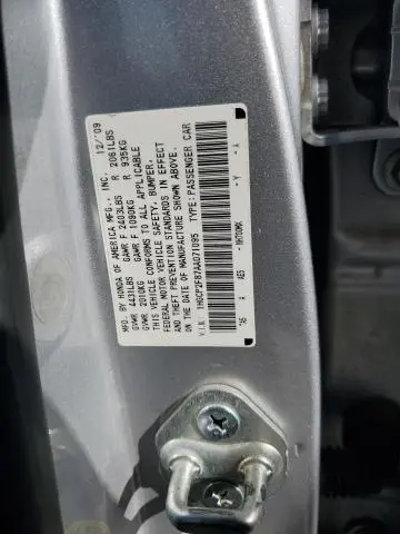 2010 HONDA ACCORD EXL