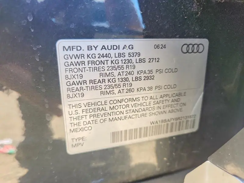 2024 AUDI Q5 PREMIUM PLUS 40  