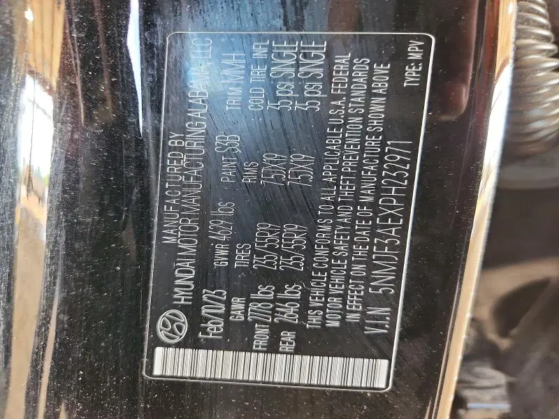 2023 HYUNDAI TUCSON SEL  