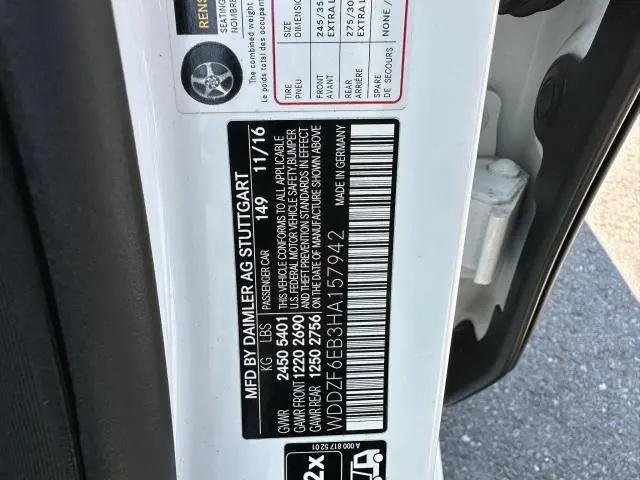 2017 MERCEDES-BENZ E 43 4MATIC AMG  