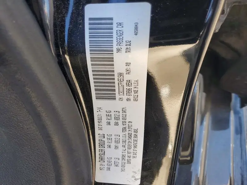 2015 CHRYSLER 200 C  
