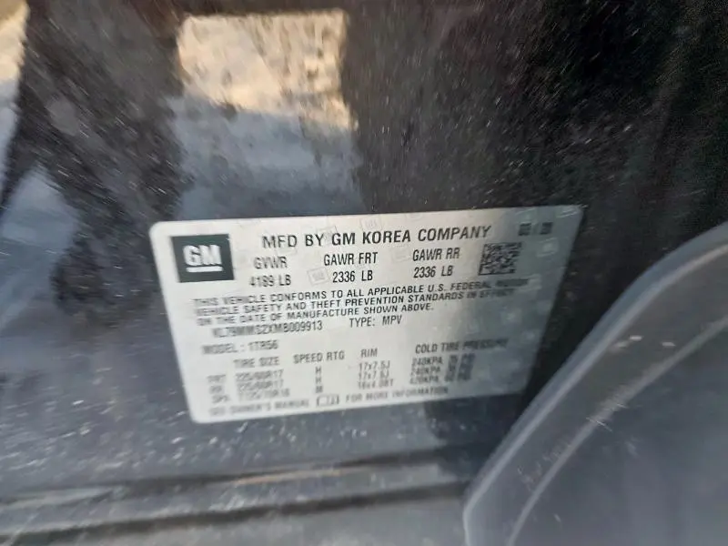 2021 CHEVROLET TRAILBLAZER LS  