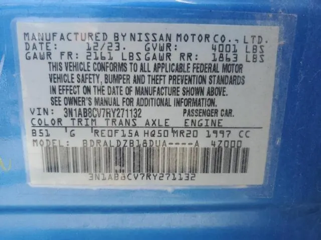 2024 NISSAN SENTRA SV  