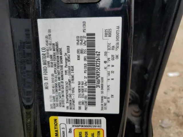 2014 FORD FUSION TITANIUM  