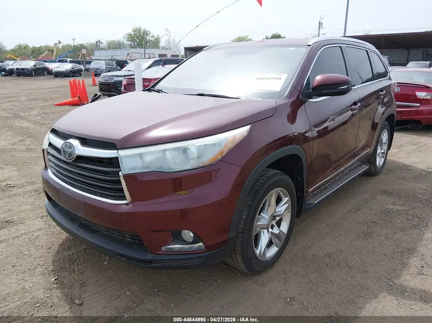2014 TOYOTA HIGHLANDER LIMITED PLATINUM V6