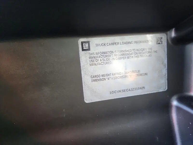 2018 CHEVROLET SILVERADO K1500 LTZ  