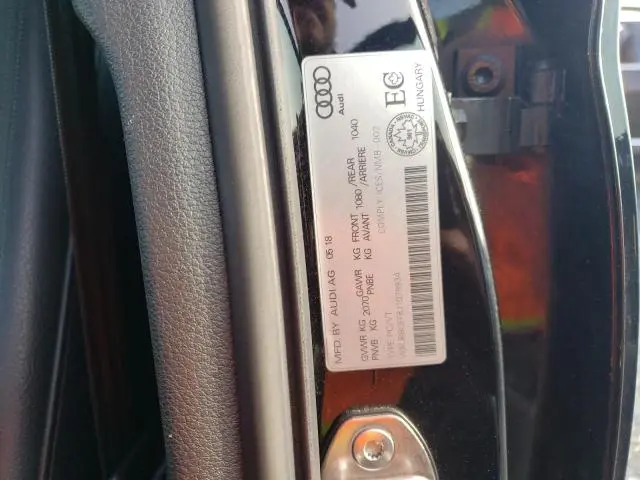 2018 AUDI A3 PREMIUM  