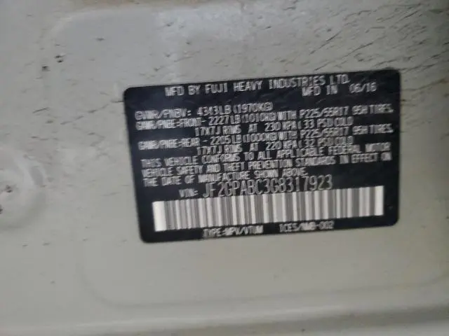 2016 SUBARU CROSSTREK PREMIUM