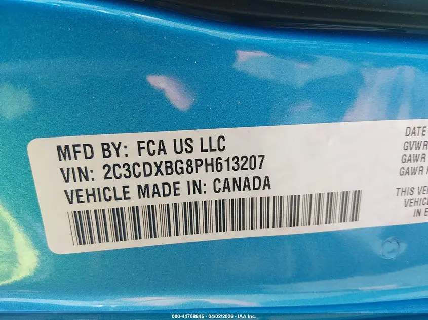 2023 DODGE CHARGER SXT