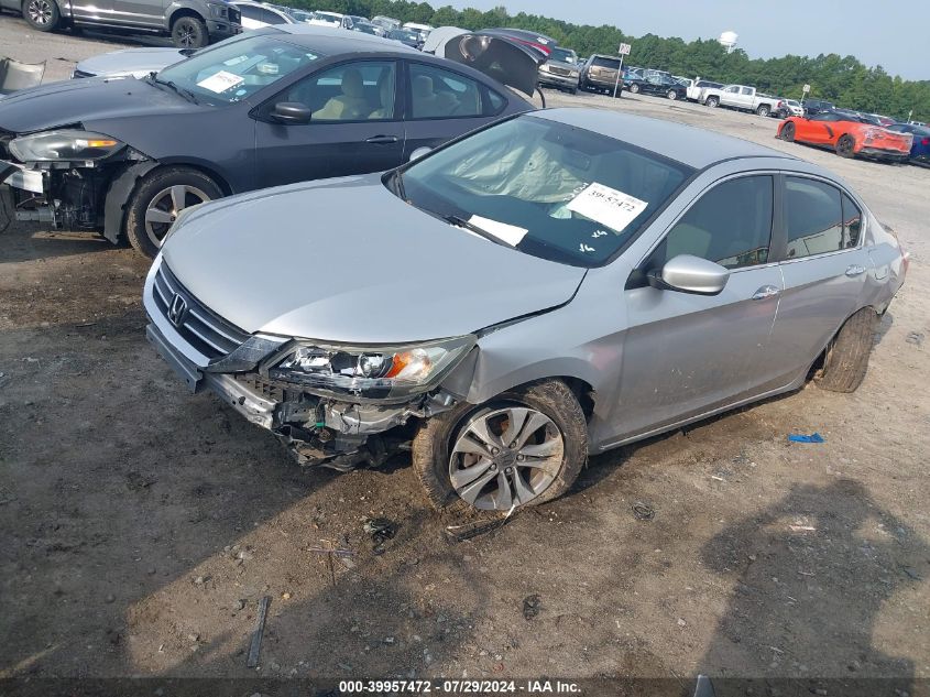 2013 HONDA ACCORD LX