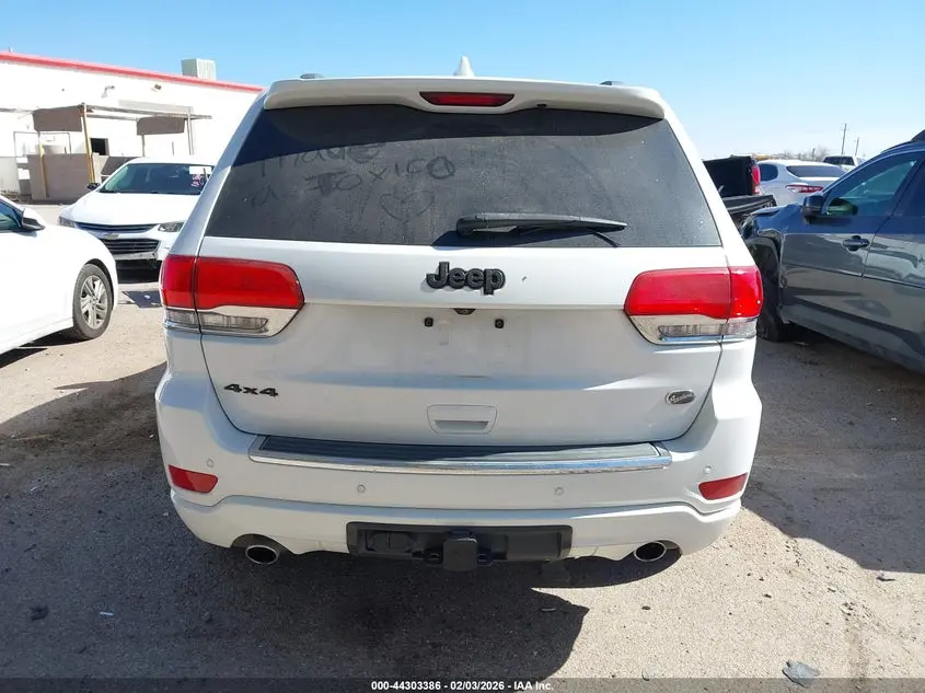2017 JEEP GRAND CHEROKEE OVERLAND 4X4