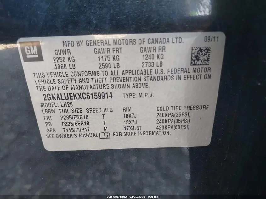 2012 GMC TERRAIN SLT-1