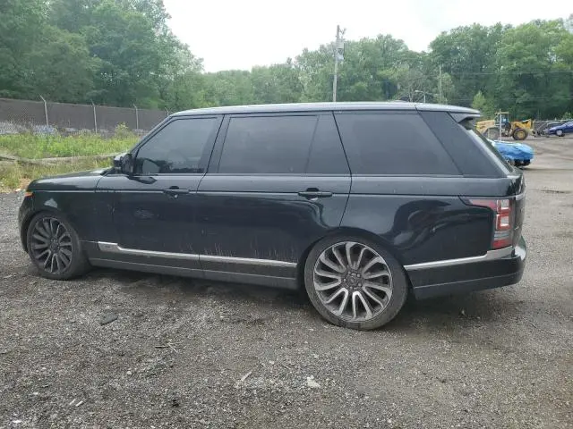 2016 LAND ROVER RANGE ROVER SUPERCHARGED  