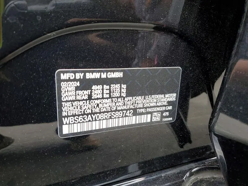 2024 BMW M3 CS  