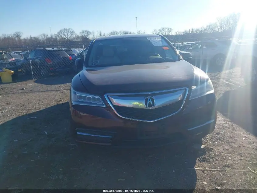 2014 ACURA MDX TECHNOLOGY PACKAGE
