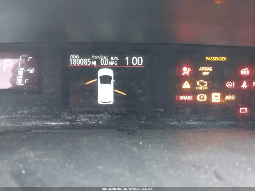 2016 TOYOTA PRIUS C TWO