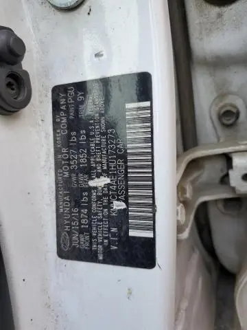 2017 HYUNDAI ACCENT SE  