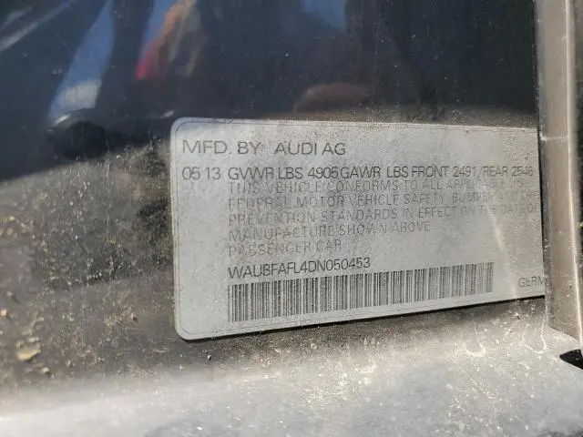 2013 AUDI A4 PREMIUM  