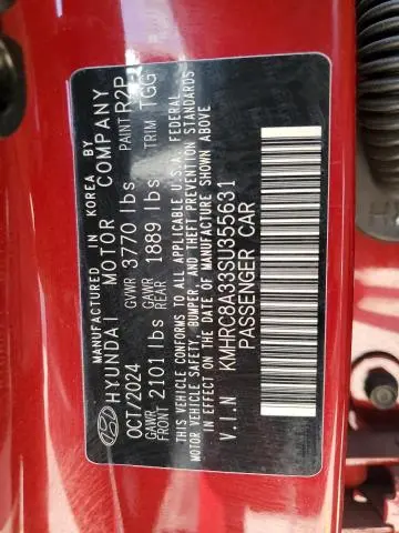 2025 HYUNDAI VENUE SEL  