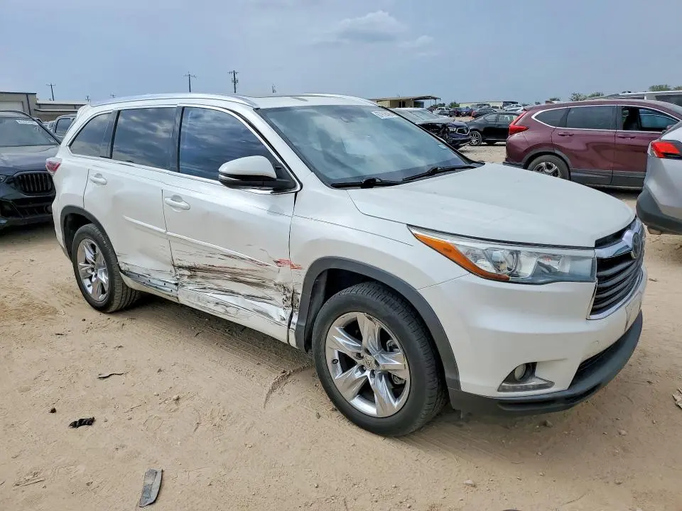 2015 TOYOTA HIGHLANDER LIMITED PLATINUM  