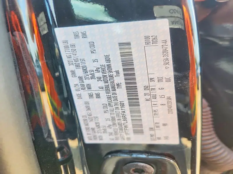 2024 FORD F150 PLATINUM  