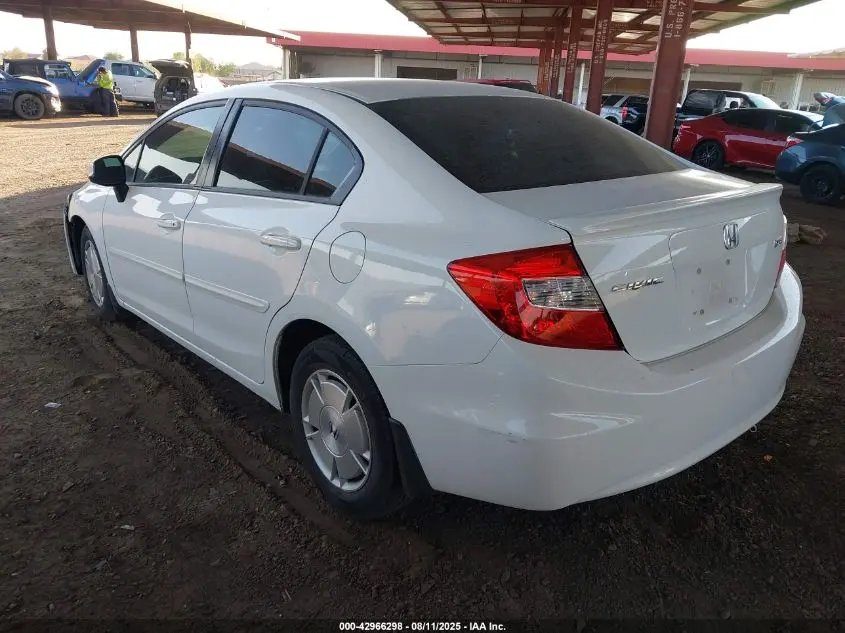2012 HONDA CIVIC HF