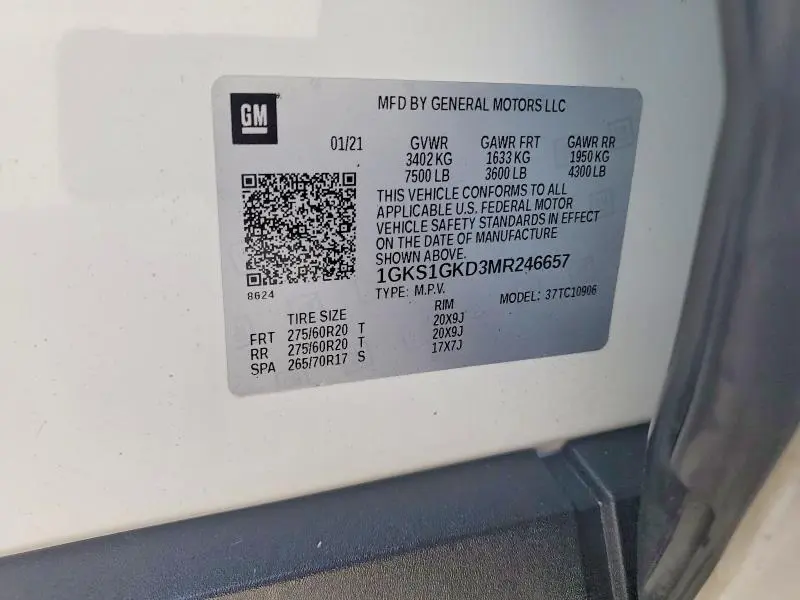 2021 GMC YUKON XL C1500 SLT  