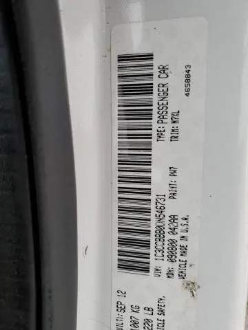 2013 CHRYSLER 200 TOURING  