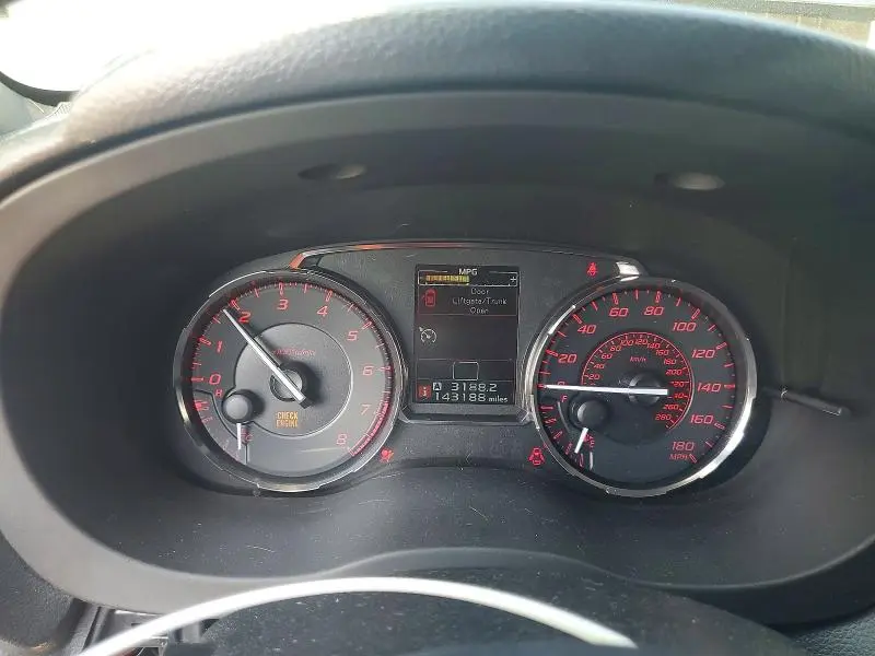2016 SUBARU WRX   