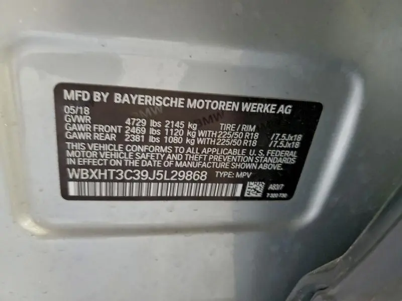 2018 BMW X1 XDRIVE28I  