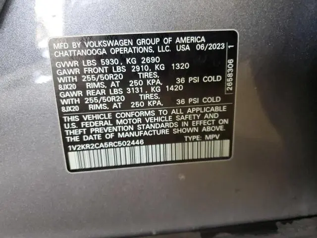 2024 VOLKSWAGEN ATLAS SE