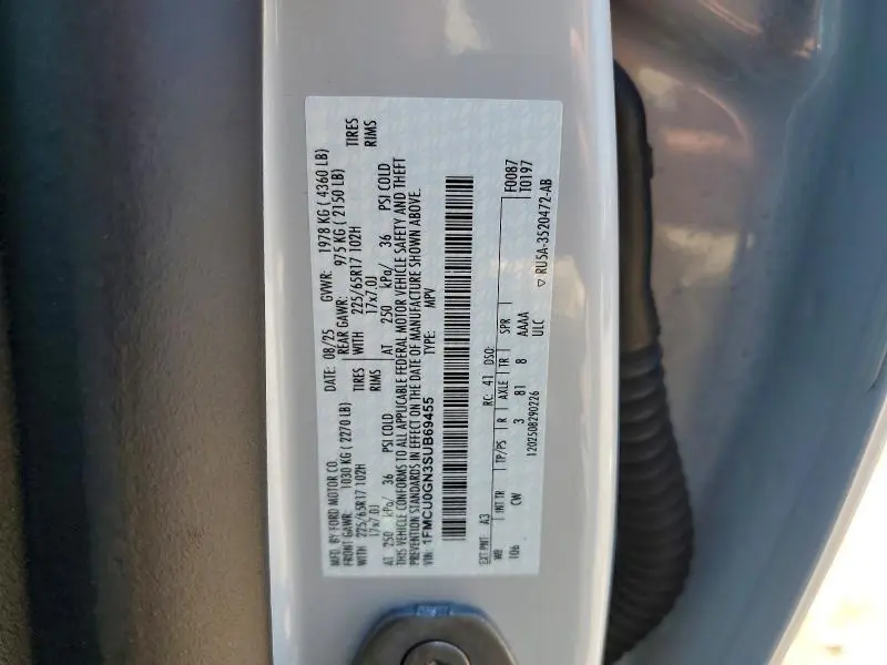 2025 FORD ESCAPE ACTIVE  