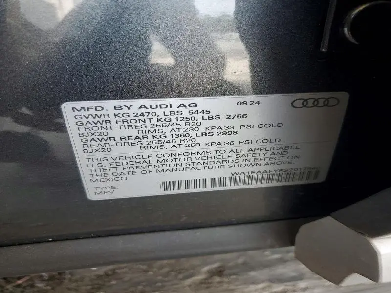 2025 AUDI Q5 PREMIUM PLUS 45  