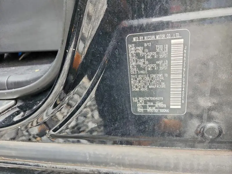 2013 INFINITI QX56 BASE  