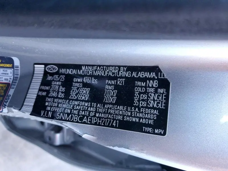 2023 HYUNDAI TUCSON SEL  