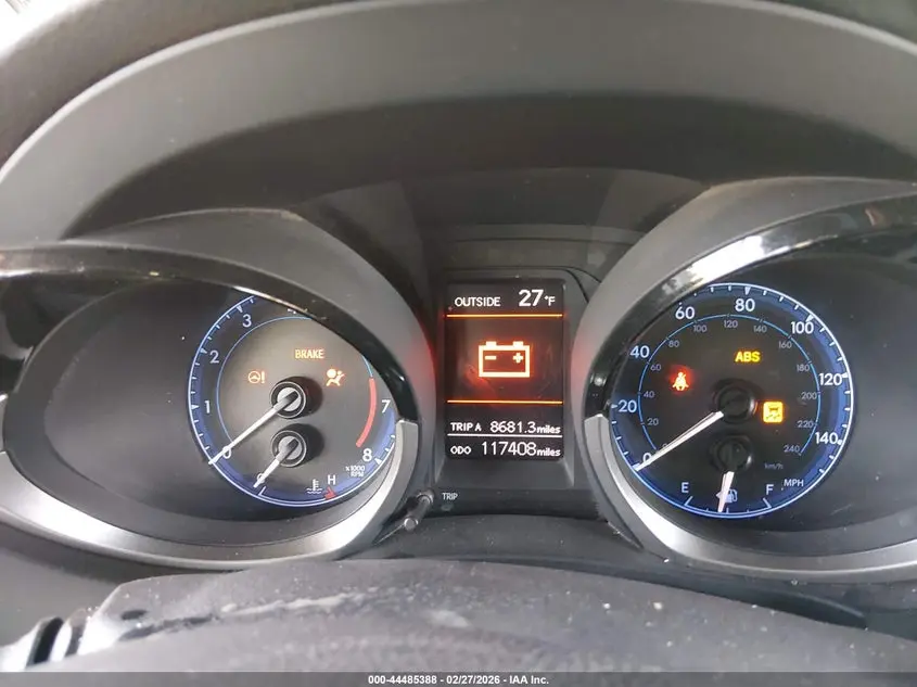 2014 TOYOTA COROLLA S